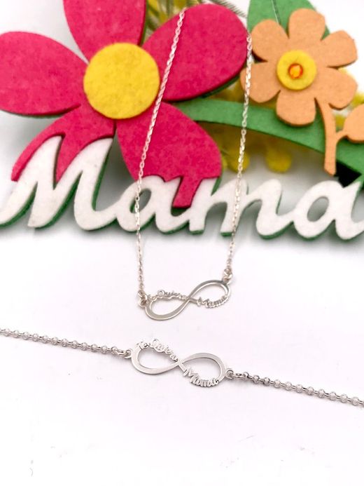 Unendlichkeitsarmband Ich liebe dich, Mama