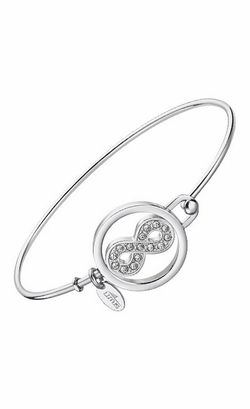 Pulsera lotus de mujer en acero con Infinito