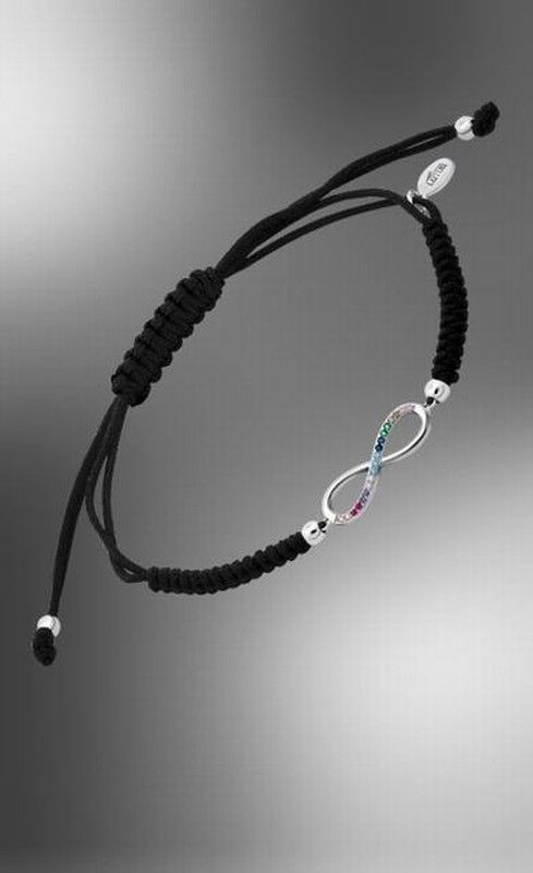 Pulsera Lotus Silver LP1872 nylon Infinity Multi