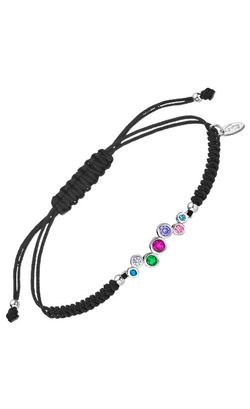 Pulsera Lotus Silver Nylon Multi LP1979