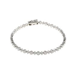 Pulsera New Riviere en plata de ley