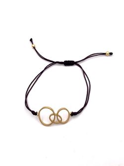 Gold Gargot Silberarmband