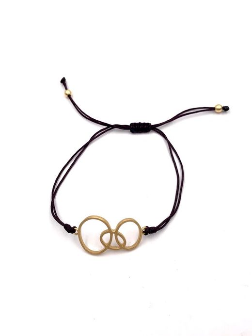 Gold Gargot Silberarmband