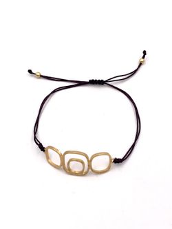 Pulsera plata Gold Pop