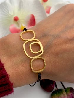 Pulsera plata Gold Pop