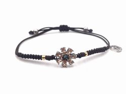 Pulsera plata Top Flowers