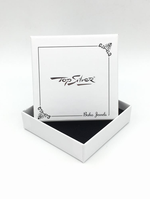 Pulseira redonda superior em prata banhada com zircônias coloridas e madrepérola