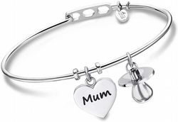 Pulsera rígida Lotus con Mama