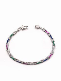 Pulsera Silver Rainbow
