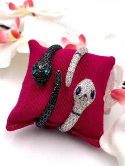 Bracelet Serpent Noir