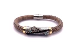 Pulsera Top Crack Brown