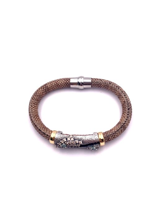 Pulsera Top Crack Brown