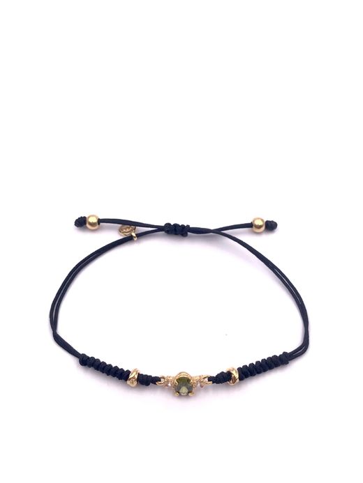 Pulsera Top plata Miyako Green