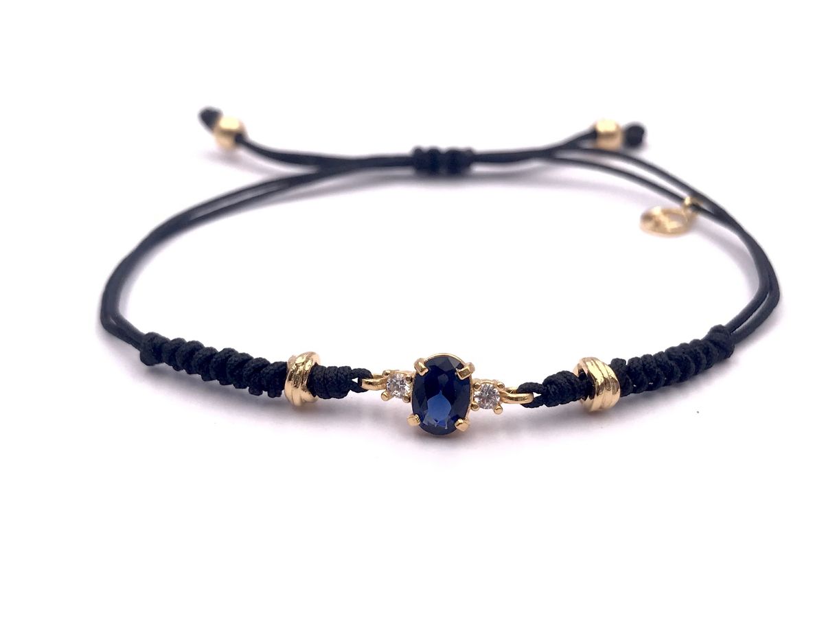 Pulsera Top plata Miyako Shappire