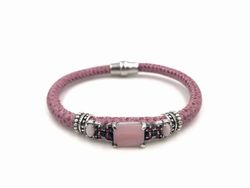 Pulsera Top Snake Rosa