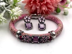 Bracelet Top Étoile de Mer Rose