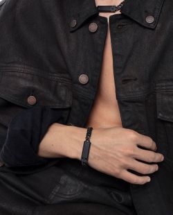 Pulsera Viceroy Abraham Mateo 15213 Ip Negro