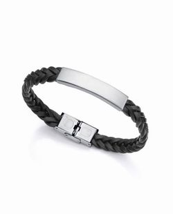 Pulsera Viceroy Air trenzada negra