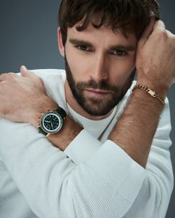 Pulsera Viceroy Barbada dorada con circonitas