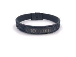 Viceroy-Armband aus blauem und schwarzem Leder