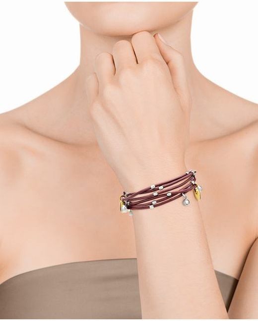 Viceroy Multi Bordeaux Armband