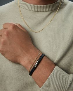 Bracelet tressé en or Viceroy