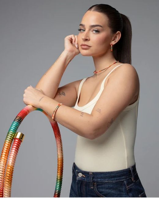 Pulsera Viceroy Tubogas Laura Escanes Gold Multi