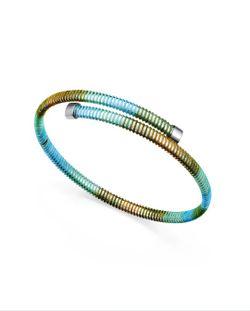 Pulsera Viceroy Tubogas Laura Escanes Silver Green