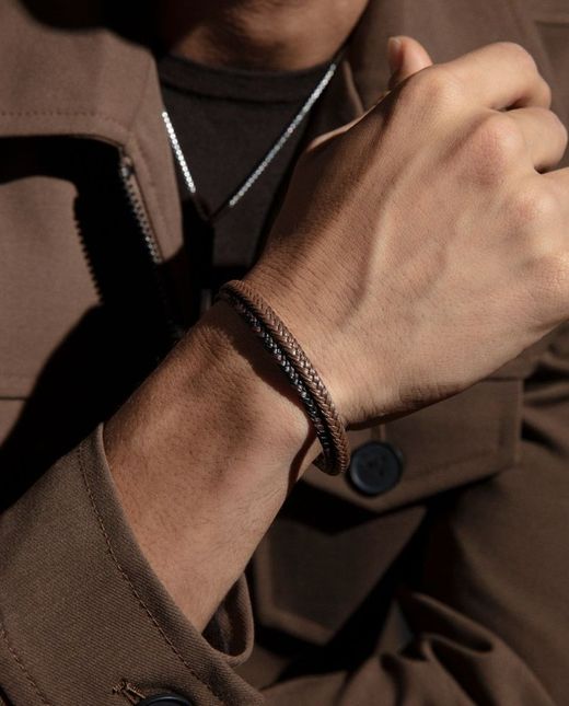 Viceroy Two Browns Armband