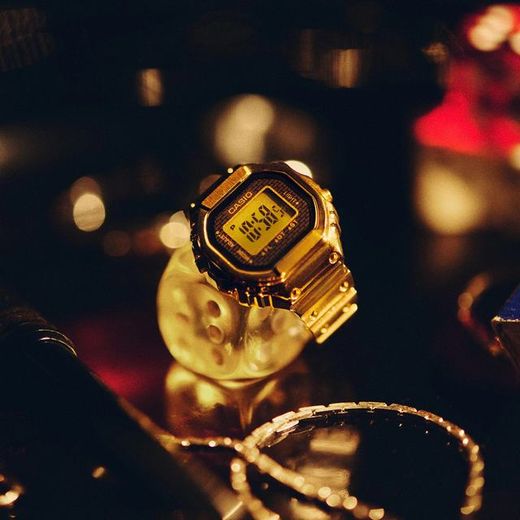 Reloj Anillo Casio CRW-001G Gold