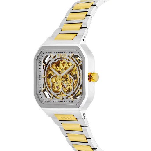 Reloj automático unisex Tous D-Bear Now combinado