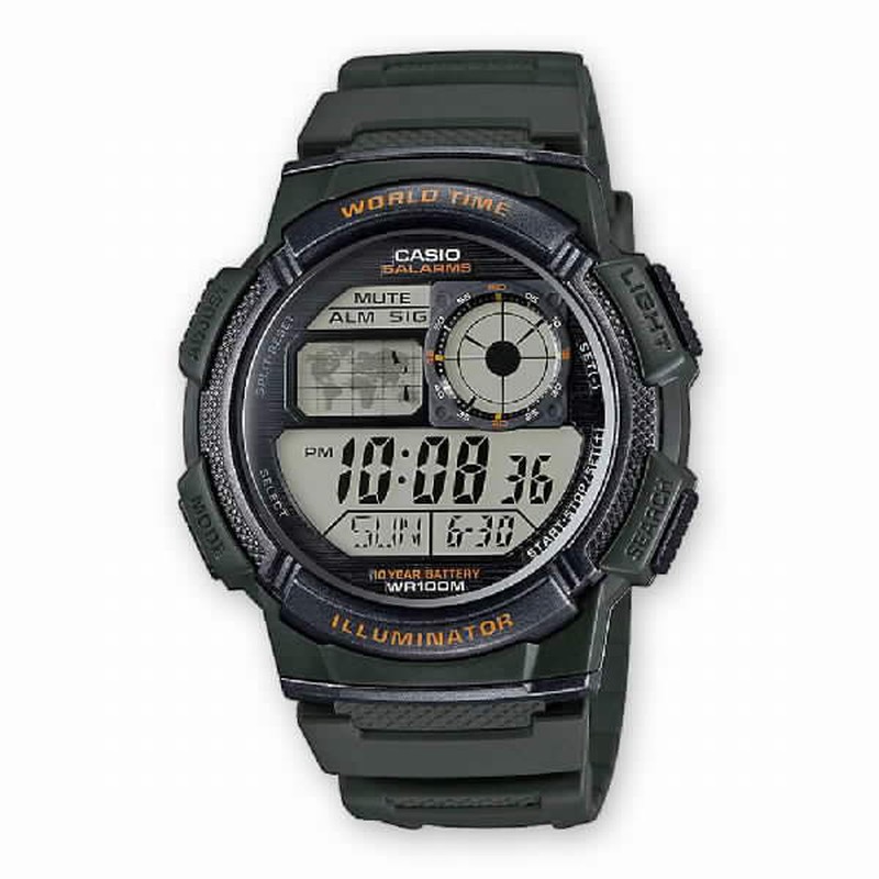 Reloj Casio Digital De Hombre Con Hora Universal Miralles Ar valo Joyeros