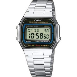 Reloj casio digital unisex acero A164