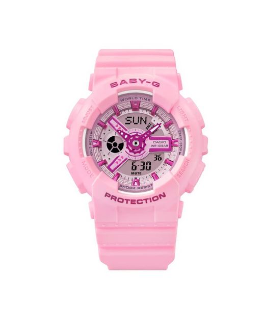 Reloj Casio Baby-G BA-110 en color rosa pastel