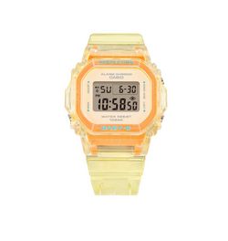 Relógio digital Casio Baby-G BGD-565SJ amarelo