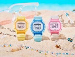 Relógio digital Casio Baby-G BGD-565SJ amarelo