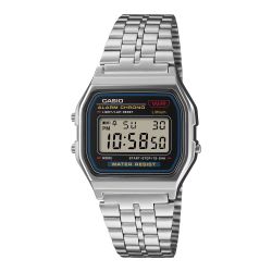 Reloj casio digital A159 unisex con cierre deslizante