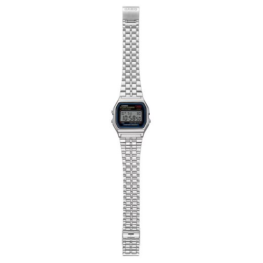 Reloj casio digital A159 unisex con cierre deslizante