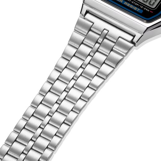 Reloj casio digital A159 unisex con cierre deslizante