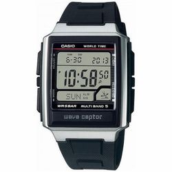 Reloj Casio digital con sistema de recepción de señales de radio