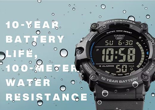 Montre Casio numérique noire