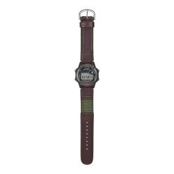 Reloj Casio Digital niño W-220HF con correa nylon verde