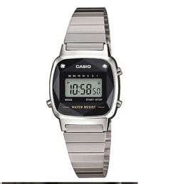 Reloj casio digital pequeño con brillantes en esfera
