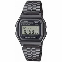 Reloj casio digital unisex gris con esfera gris