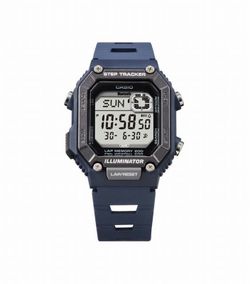 Relógio Digital Casio WS-B1000 Contador de Passos Bluetooth® Azul