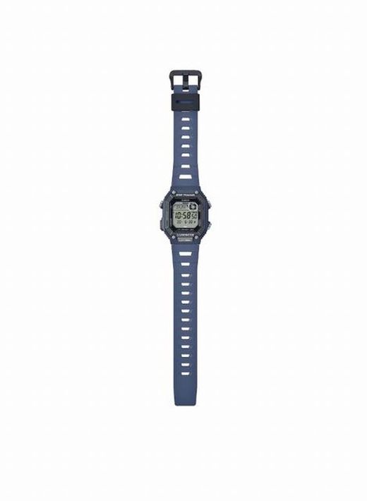 Relógio Digital Casio WS-B1000 Contador de Passos Bluetooth® Azul