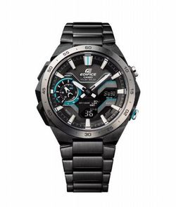 Reloj Casio Edifice Black & Green Windflow con Bluetooth® carga Solar