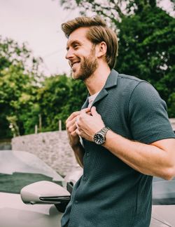 Reloj Casio Edifice Black & Green Windflow con Bluetooth® carga Solar