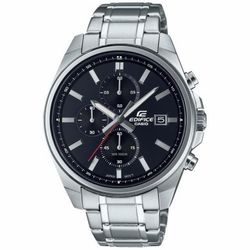 Reloj Casio Edifice cronógrafo con esfera negra