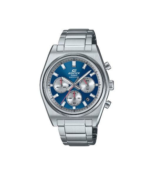 Reloj Casio Edifice EFB-730 cronógrafo y cristal zafiro Blue